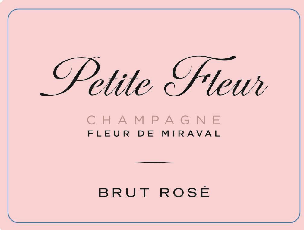 Champagne Fleur de Miraval Champagne Brut Petite Fleur Rosé