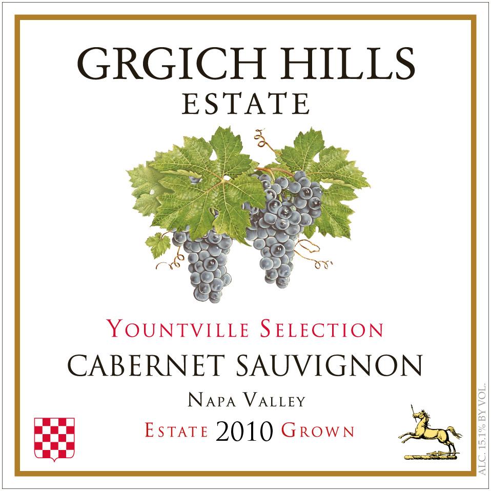 Grgich Hills Yountville Selection Cabernet Sauvignon Estate Grown Napa Valley