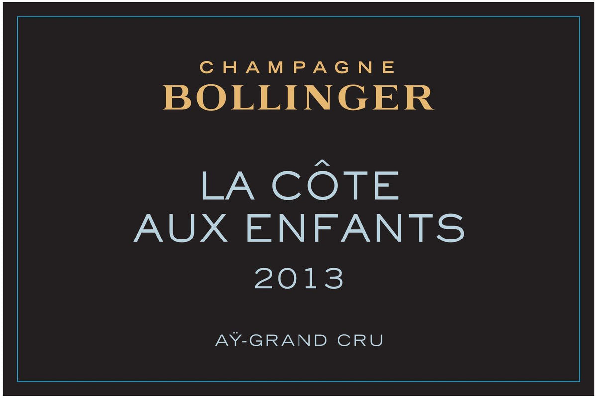 Champagne Bollinger Champagne Grand Cru Brut La Côte Aux Enfants