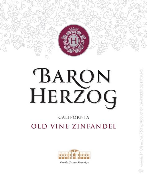 Baron Herzog Old Vine Zinfandel