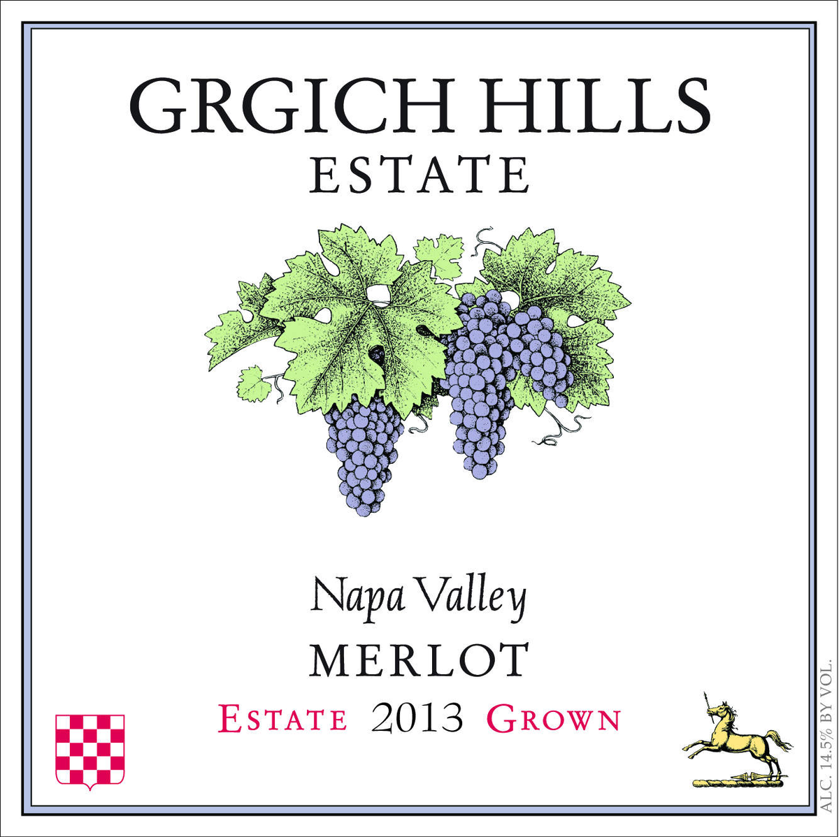 Grgich Hills Estate Grown Merlot