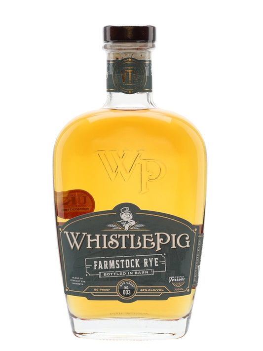 WHISTLE PIG FARMSTOCK RYE WHISKEY 750ML