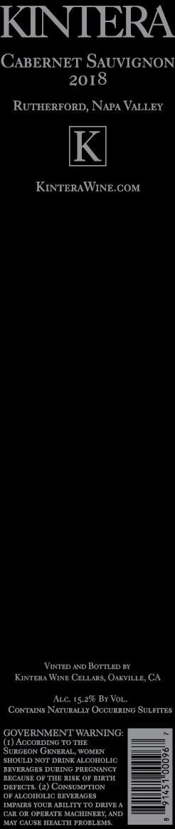 Kintera Cabernet Sauvignon Rutherford