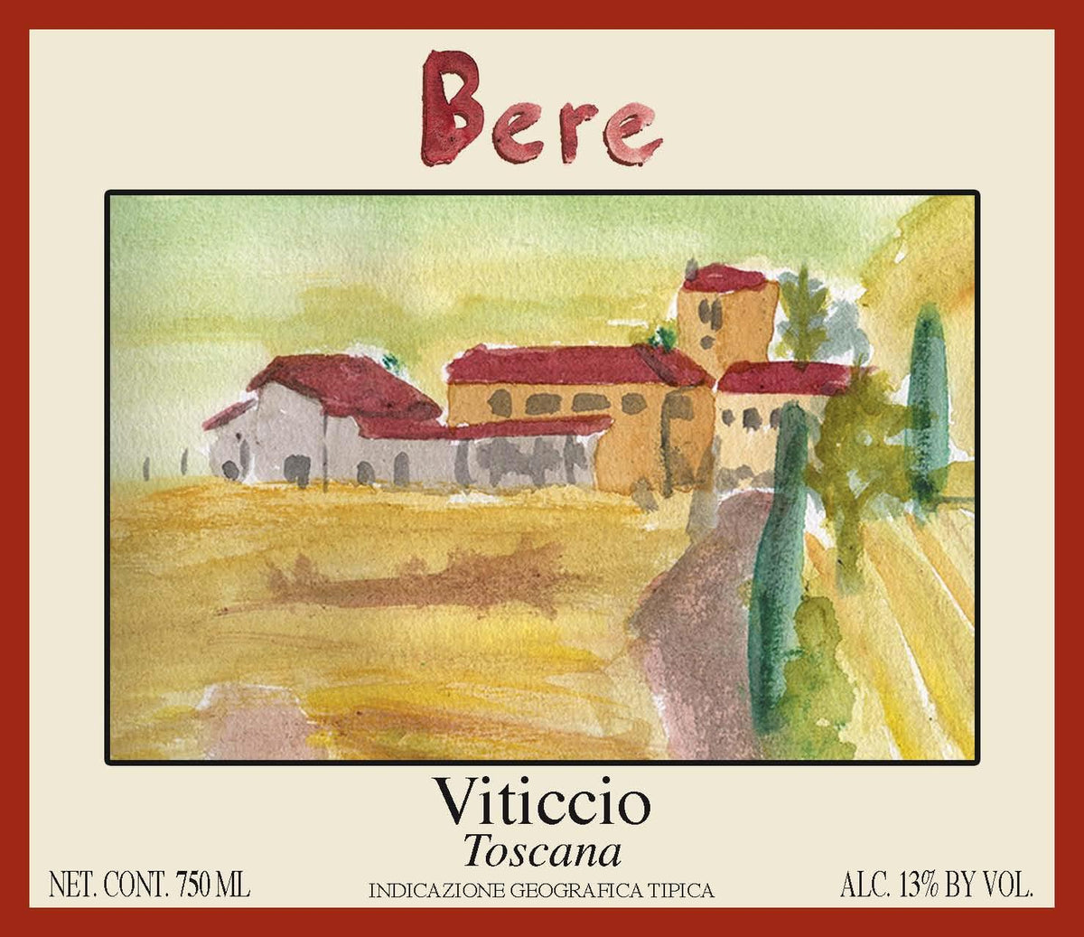 Fattoria Viticcio Toscana Rosso Bere