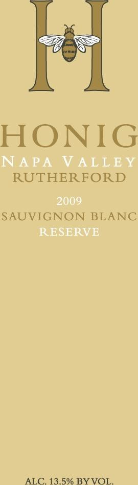 Honig Sauvignon Blanc Reserve Rutherford