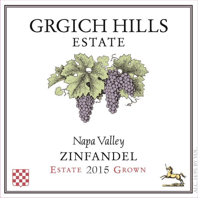 Grgich Hills Zinfandel Estate Grown Napa Valley