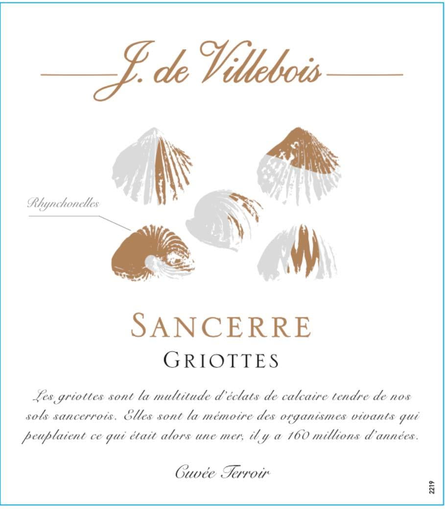 J. de Villebois Sancerre Cuvée Terroir Griottes