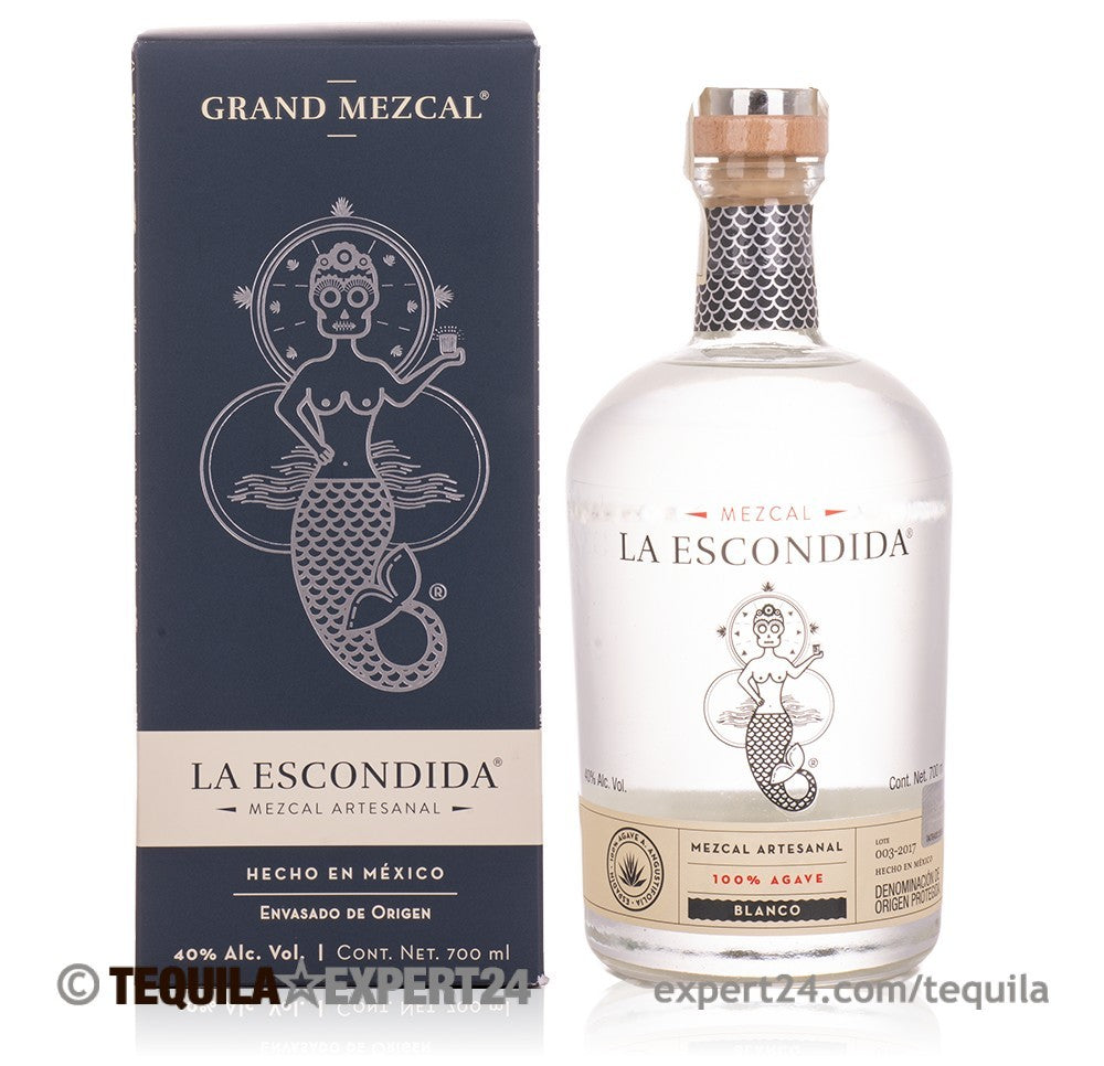 LA ESCONDIDA MEZCAL BLANCO 750ML