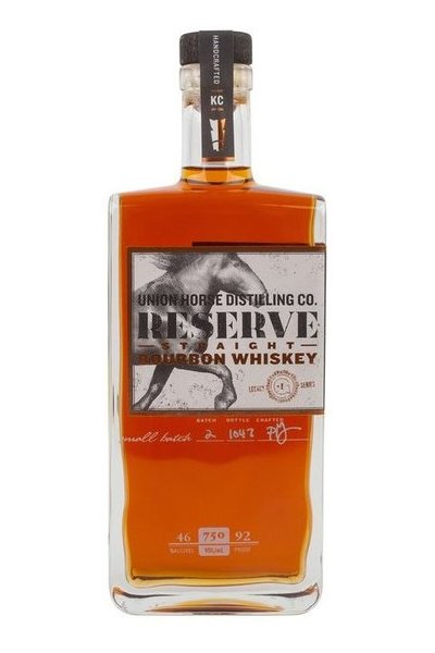 UNION HORSE STRAIGHT BOURBON WHISKEY 750ML