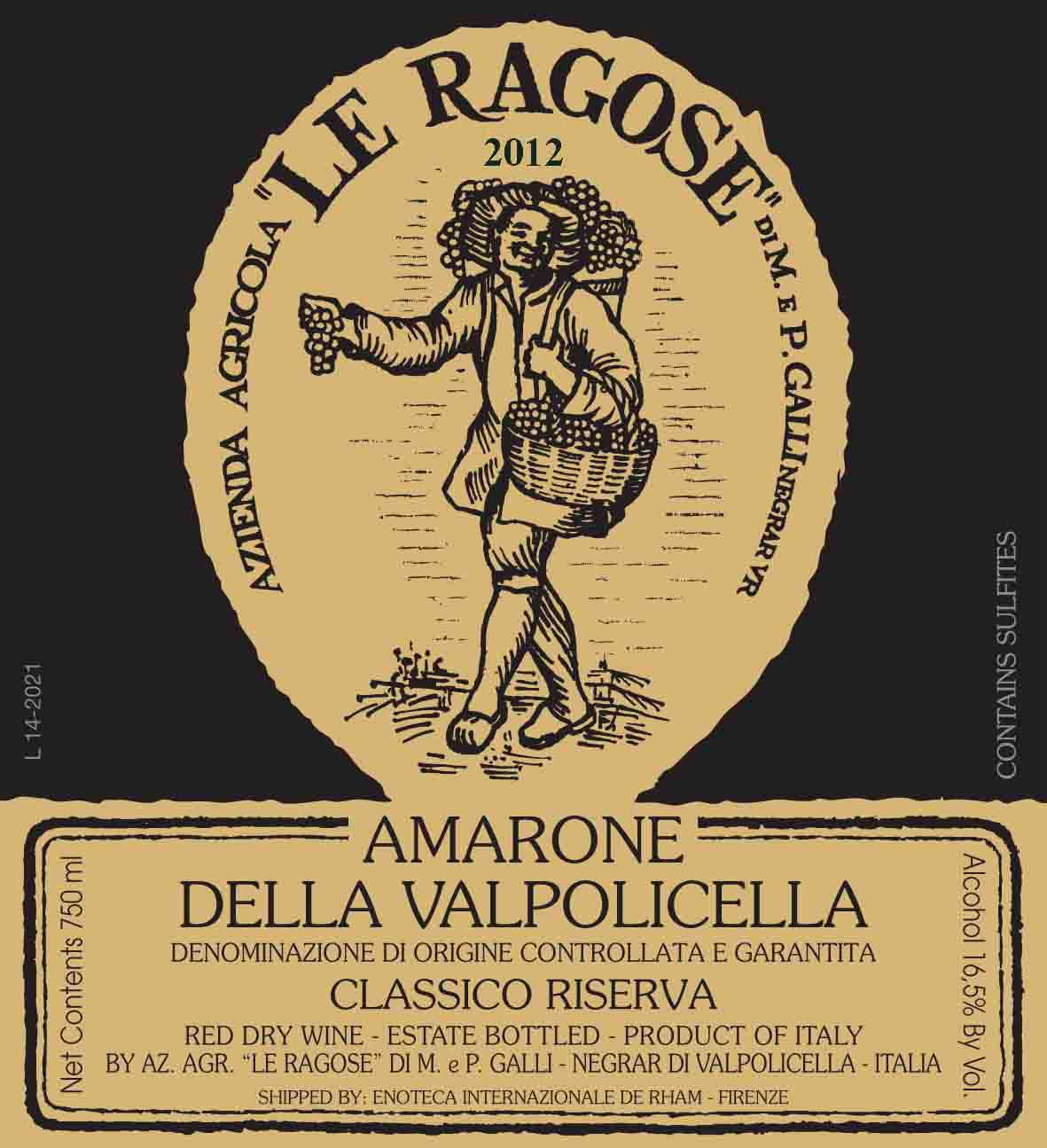 Le Ragose Amarone della Valpolicella Classico Riserva