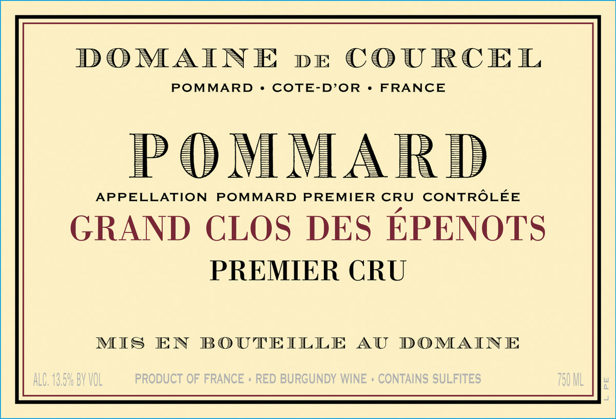 Domaine de Courcel Pommard 1er Cru Clos des Épenots