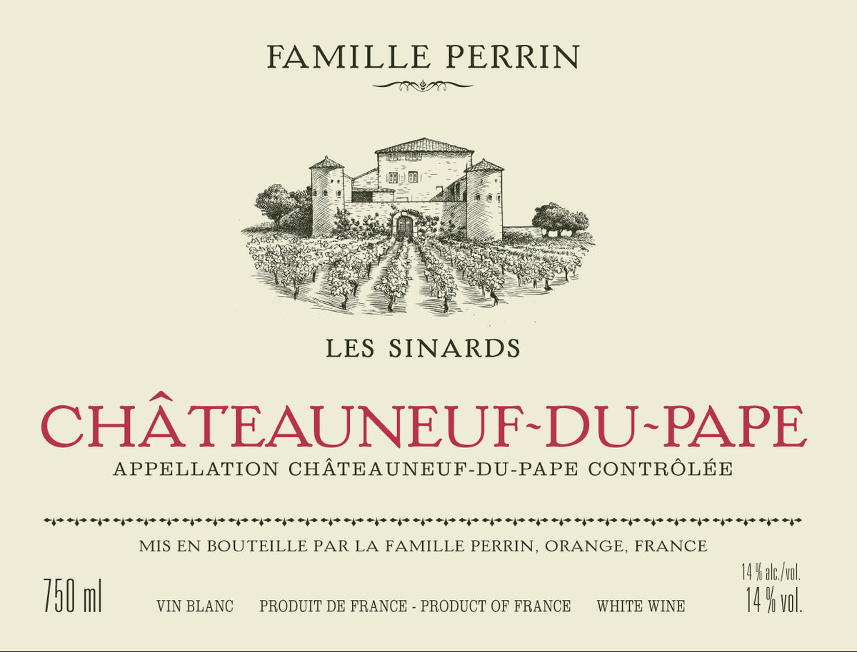 Famille Perrin Châteauneuf-du-Pape Les Sinards Blanc