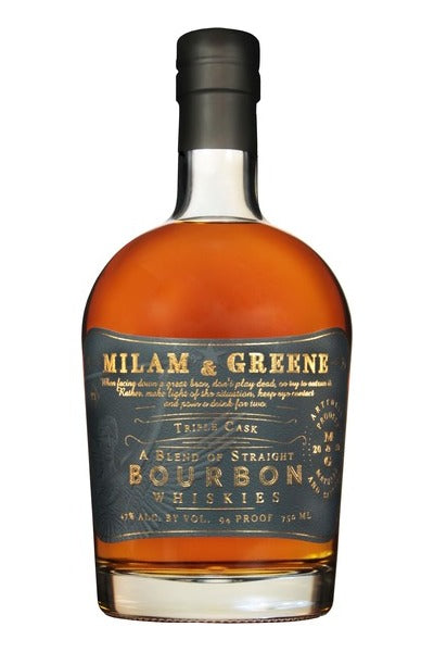 MILAM & GREENE TRPL CASK BBN WHISKEY 750ML