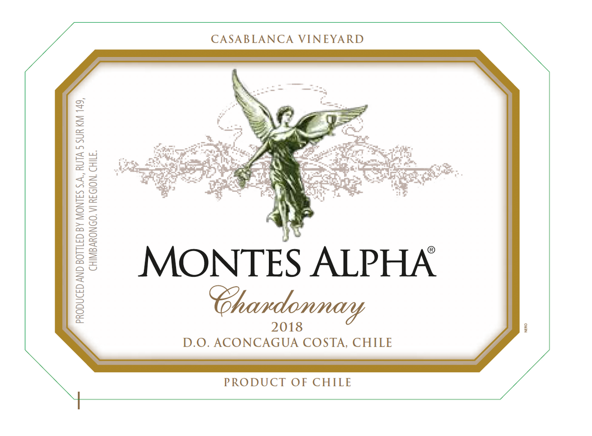 Montes Montes Alpha Chardonnay Aconcagua Costa