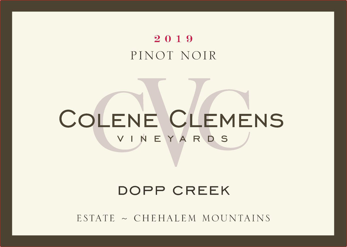 Colene Clemens Dopp Creek Pinot Noir