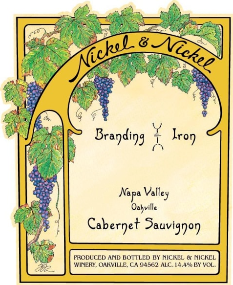 Nickel & Nickel Branding Iron Vineyard Cabernet Sauvignon