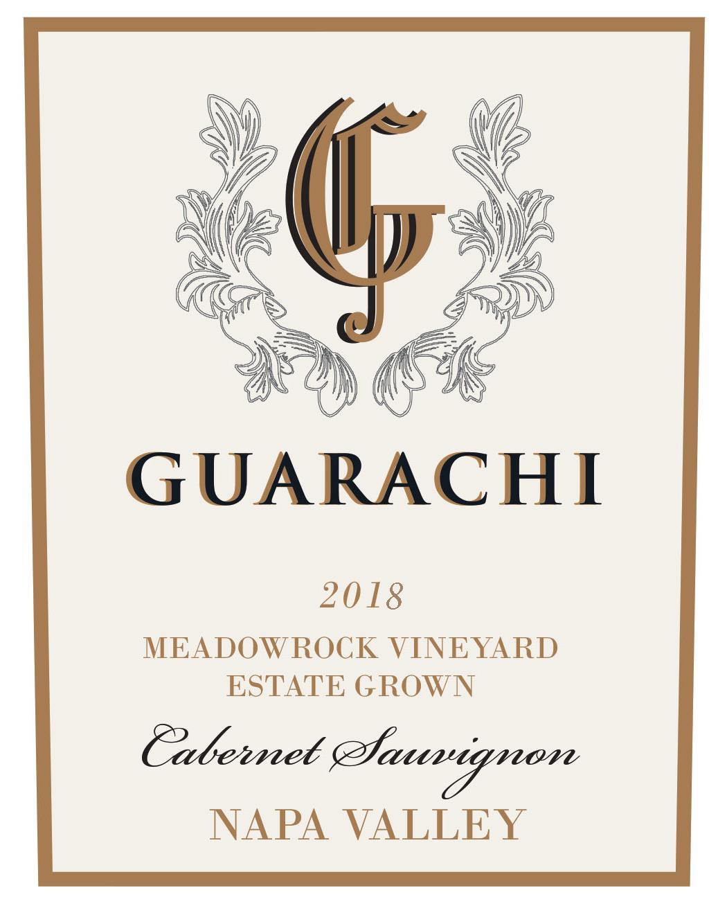 Guarachi Cabernet Sauvignon MeadowRock Vineyard Estate Grown Napa Valley
