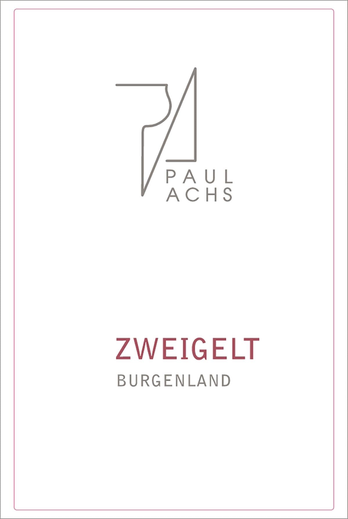 Paul Achs Burgenland Zweigelt