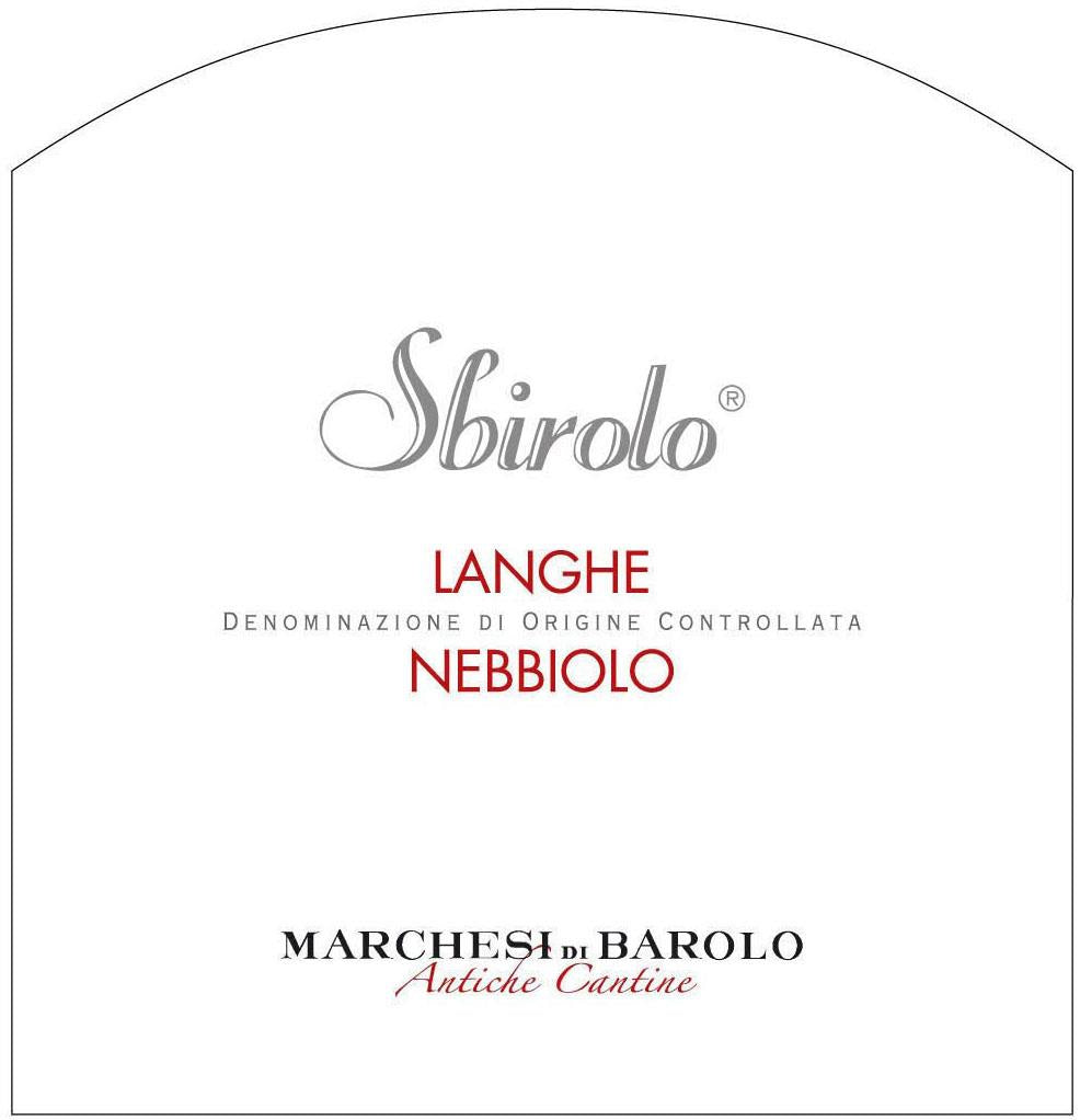 Marchesi di Barolo Sbirolo Langhe Nebbiolo