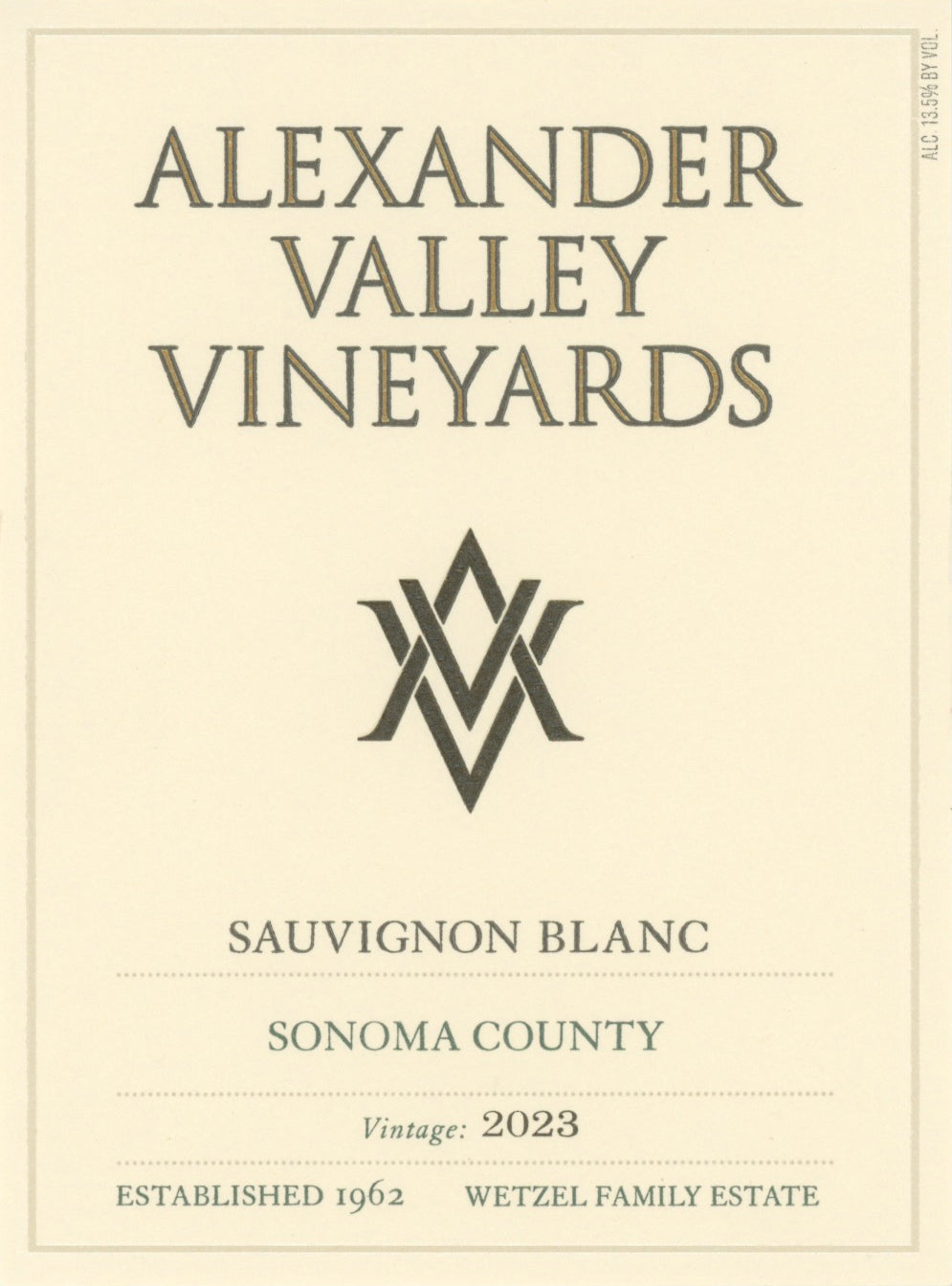 Alexander Valley Vineyards Sauvignon Blanc Alexander Valley