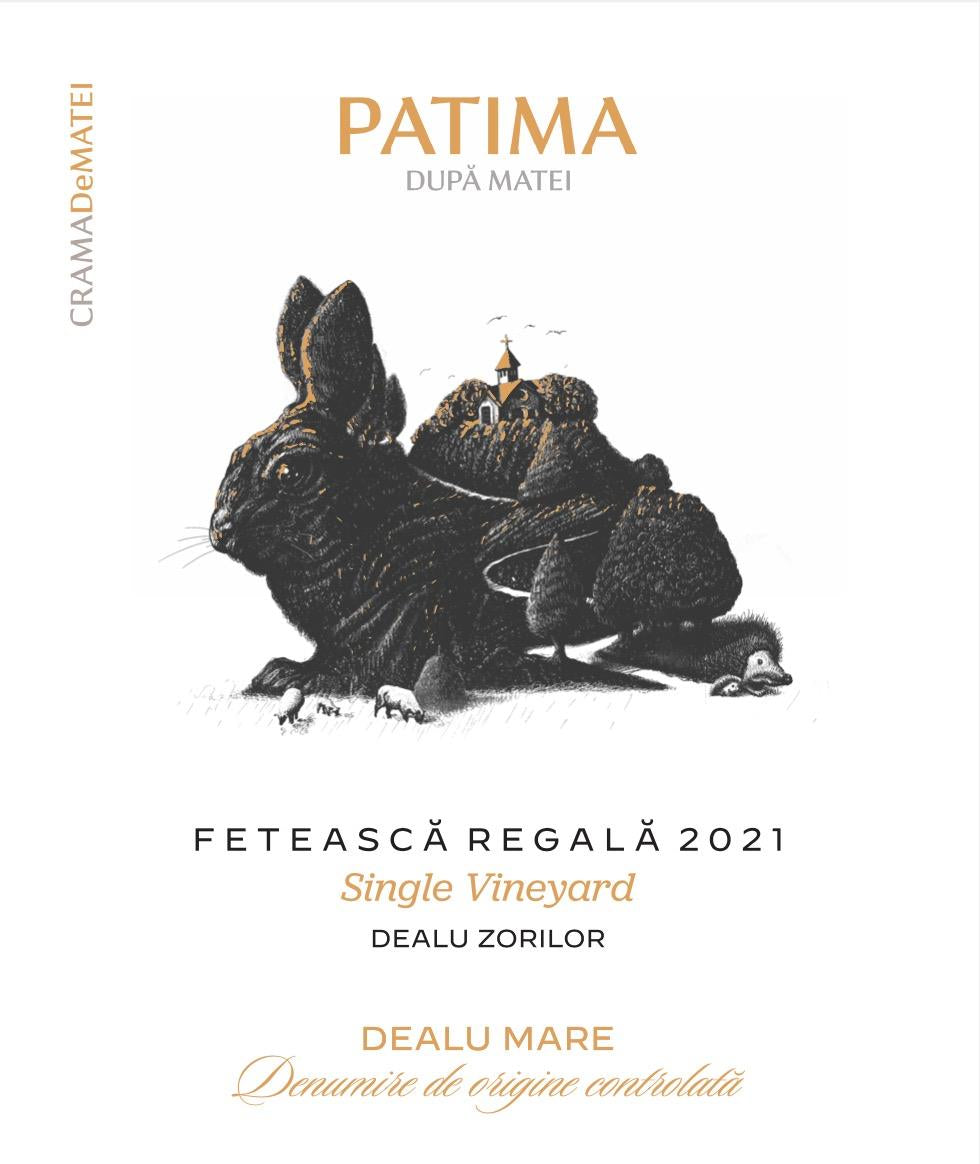 Crama De Matei Dealu Mare Feteasca Regala Patima Single Vineyard
