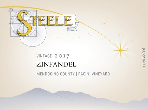Steele Wines Zinfandel Pacini Vineyard Mendocino County