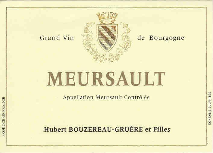 Domaine Hubert Bouzereau-Gruere et Filles Meursault