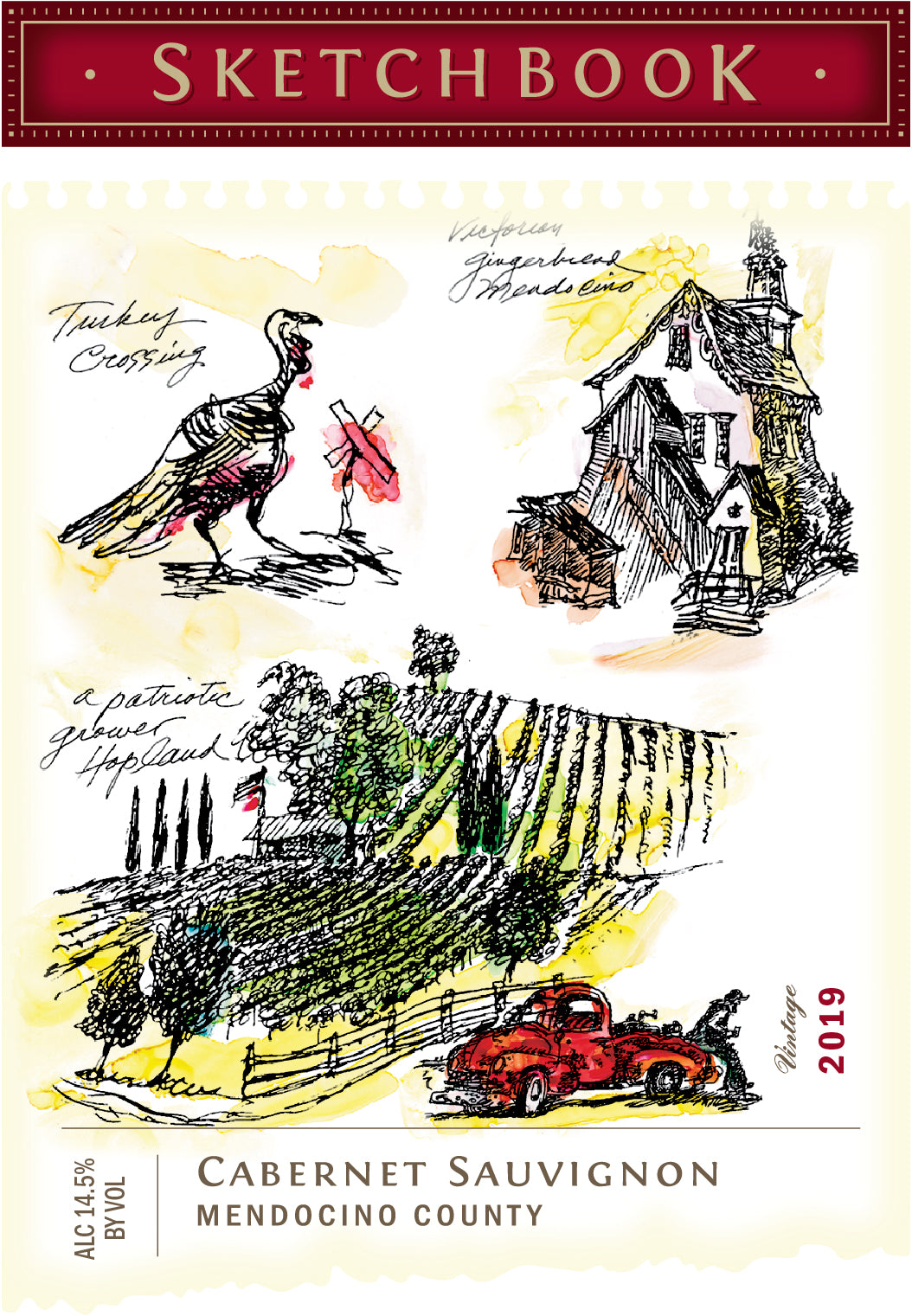 Sketchbook Cabernet Sauvignon Mendocino County