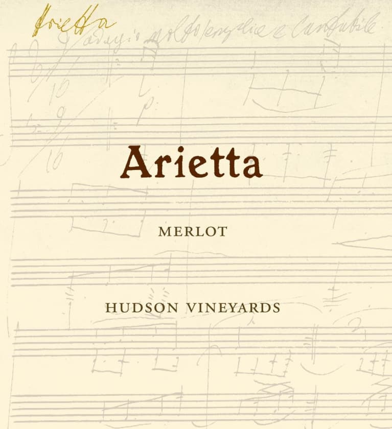 Arietta Merlot Hudson Vineyards Napa Valley
