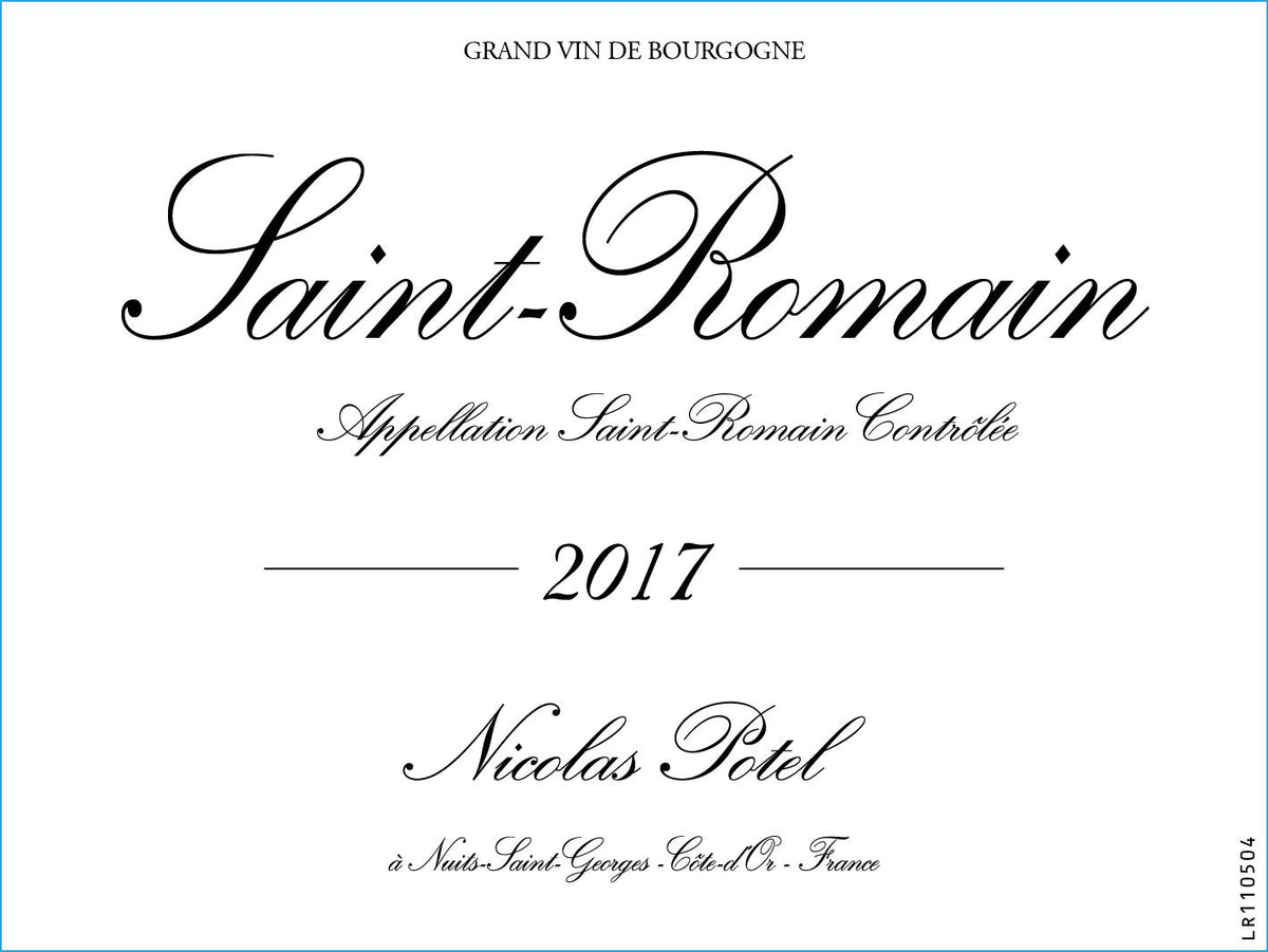 Nicolas Potel Saint-Romain Rouge