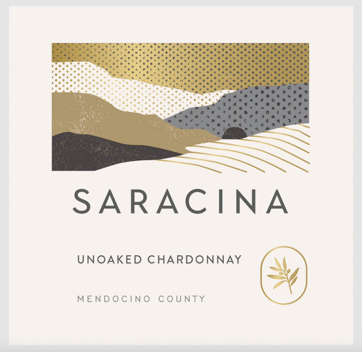 Saracina Unoaked Chardonnay Mendocino County