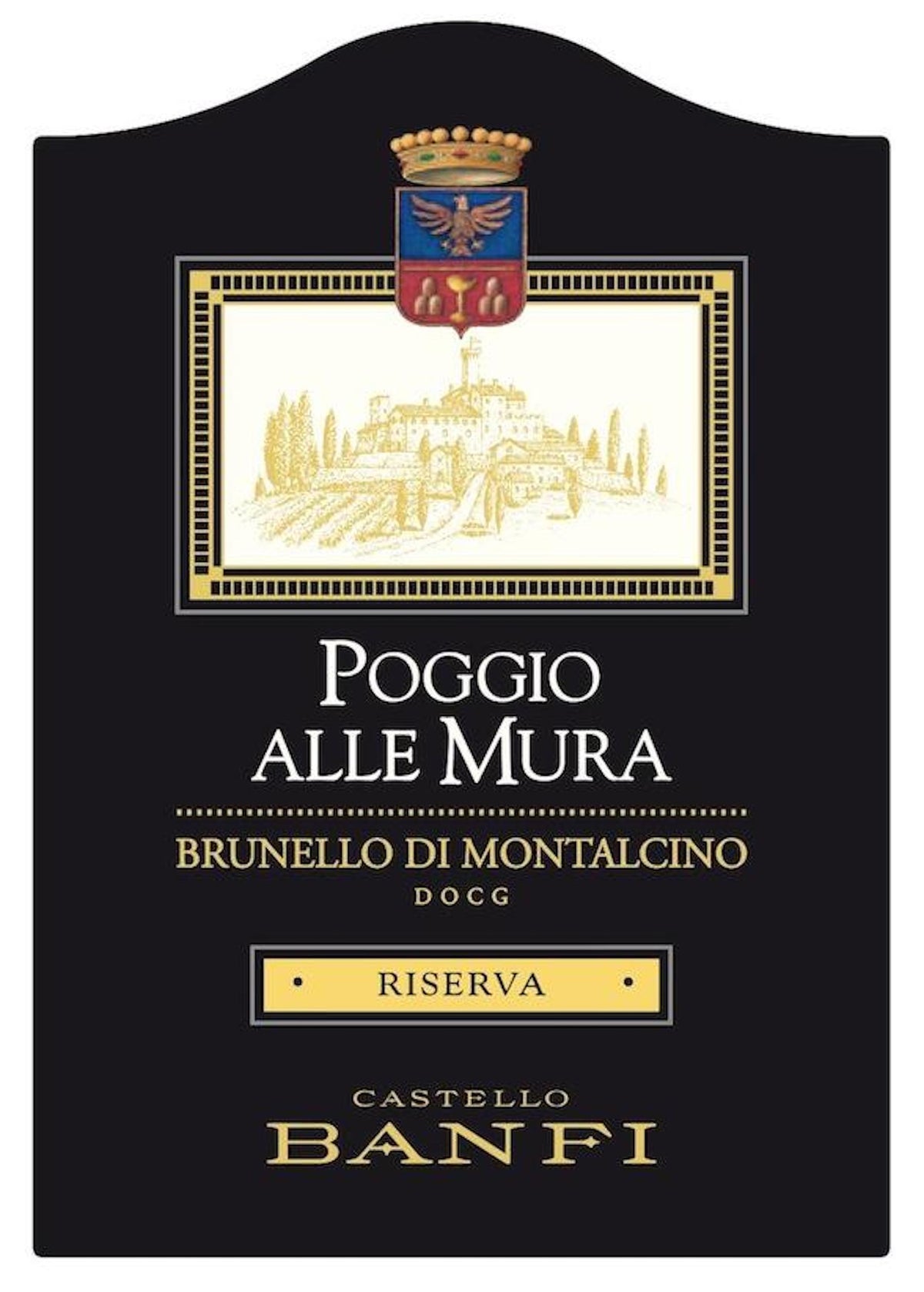 Castello Banfi Poggio Alle Mura Brunello di Montalcino Riserva