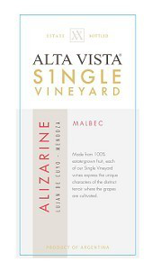 Alta Vista Malbec Single Vineyard Alizarine Luján de Cuyo