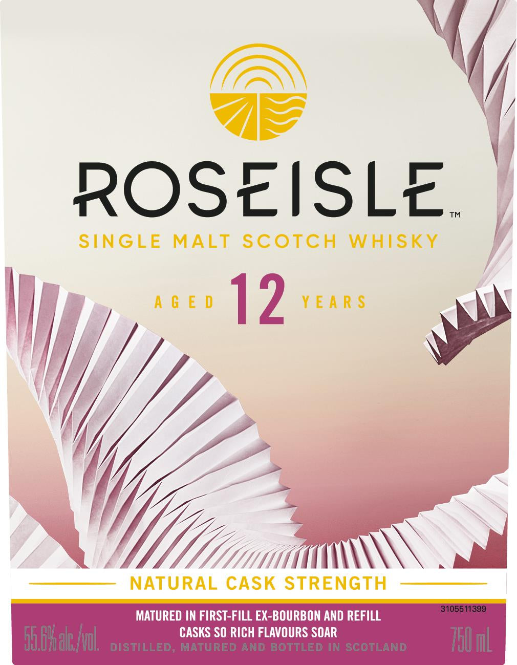 Roseisle Special Release 12 Years Old 2024 Natural Cask Strength Single Malt Scotch Whisky 111.2 Proof