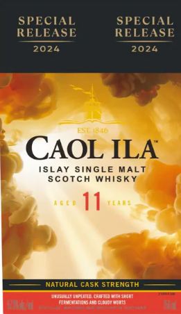 Caol Ila Special Release 11 Years Old 2024 Natural Cask Strength Islay Single Malt Scotch Whisky 114.6 Proof