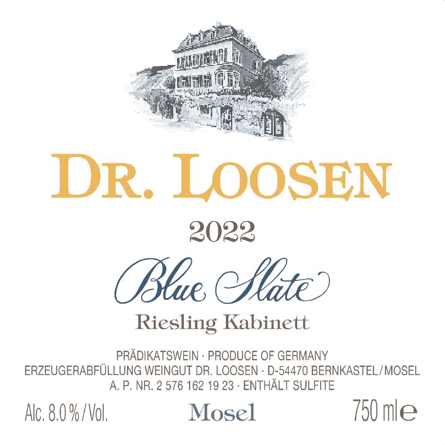 Dr. Loosen Mosel Riesling Blue Slate Kabinett