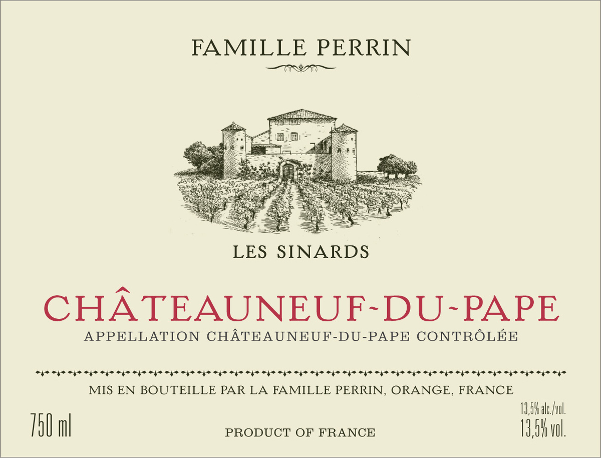 Famille Perrin Châteauneuf-du-Pape Les Sinards