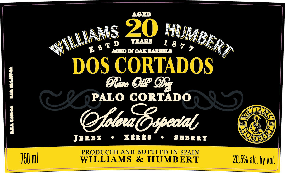 Williams & Humbert Dos Cortados Palo Cortado Solera Especial Aged 20 Years