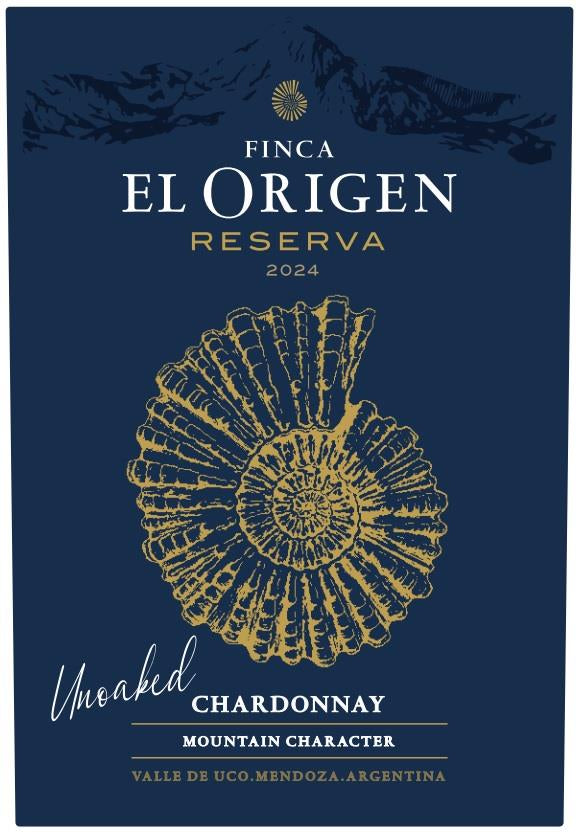 Finca El Origen Chardonnay Unoaked Reserve Valle de Uco