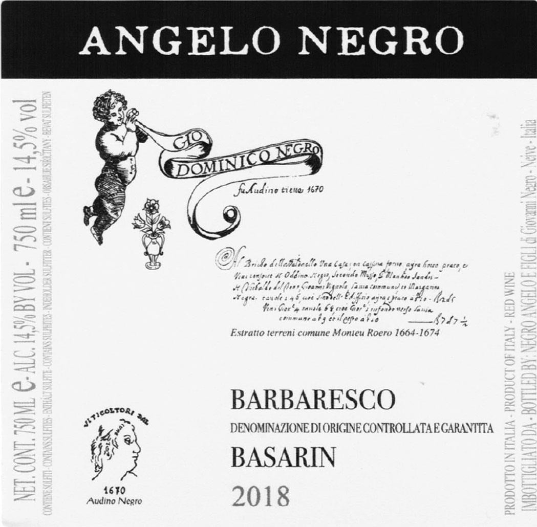 Angelo Negro Barbaresco Basarin