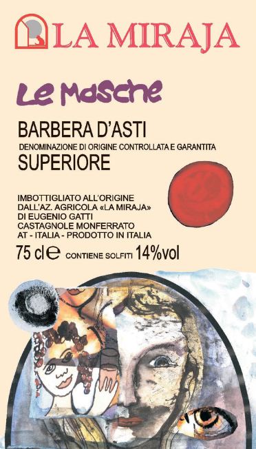 La Miraja Barbera d'Asti Superiore Le Masche