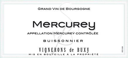 Cave de Buxy Mercurey Buissonnier