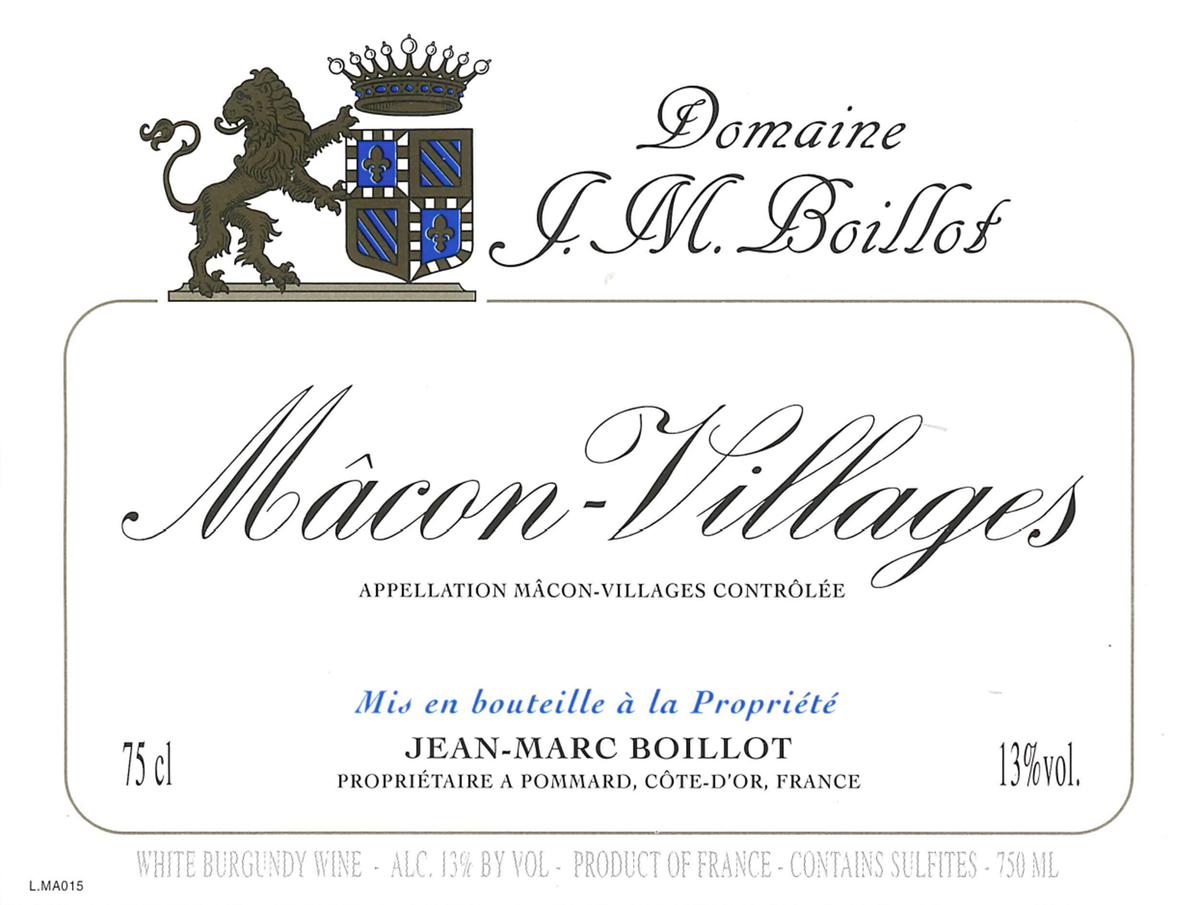 Jean-Marc Boillot Mâcon-Villages