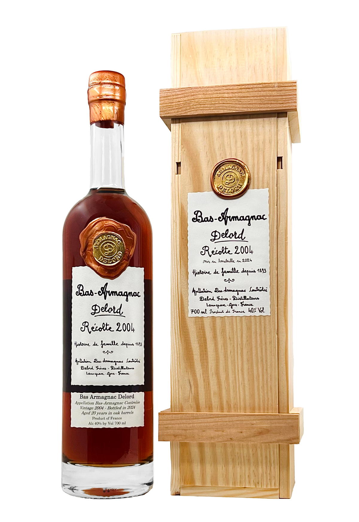 Delord 20 Years Old 2004 Bas-Armagnac