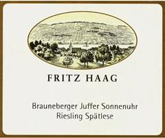 Fritz Haag Riesling Brauneberger Juffer Sonnenuhr Spätlese