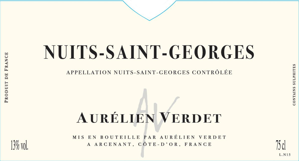 Aurelien Verdet Nuits-Saint-Georges