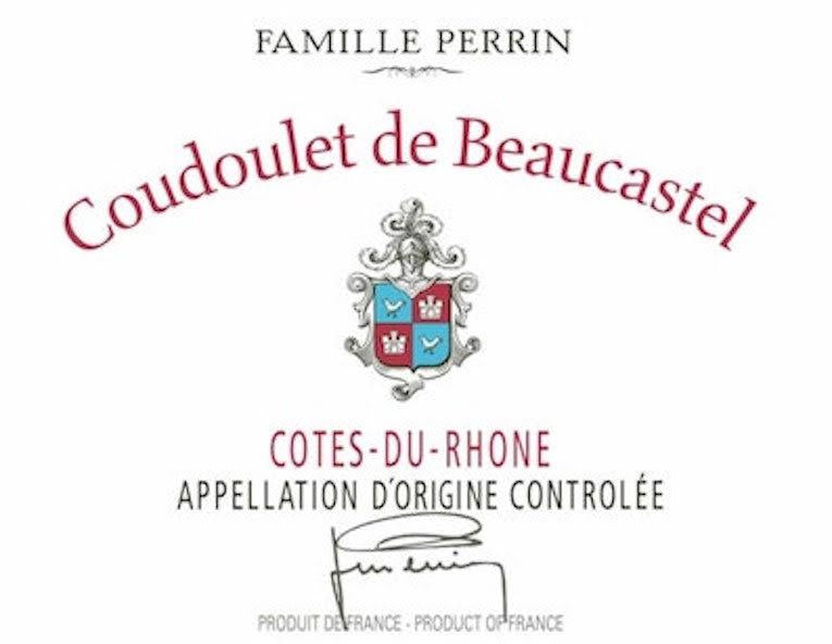 Château De Beaucastel Côtes du Rhône Coudoulet De Beaucastel Rouge