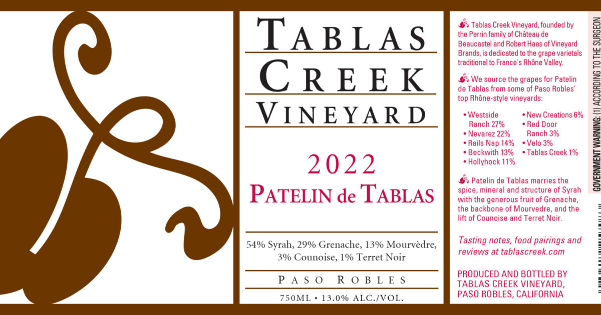 Tablas Creek Patelin de Tablas
