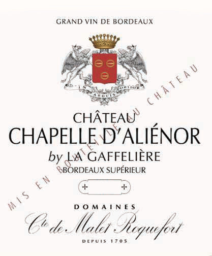 Château Chapelle D'Aliénor Bordeaux Supérieur