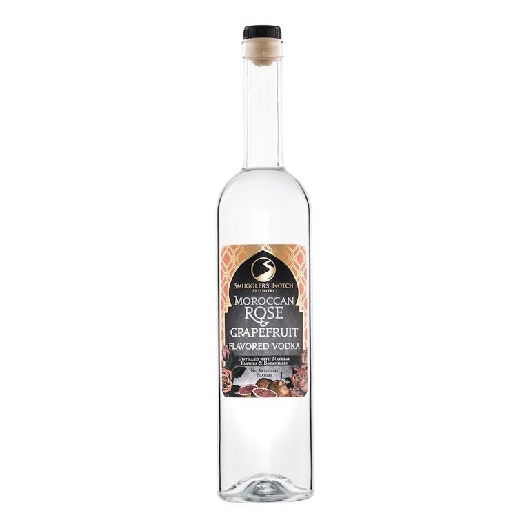 SMUGGLER'S NOTCH MOROCCAN ROSE GRAPEFUIT VODKA VERMONT 750ML